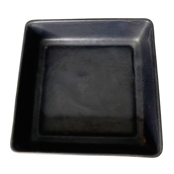 Vintage MCM Royal Haeger Lidded Square Pottery Dish - Picture 3 of 8